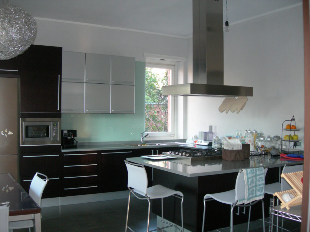 Cucina Living con penisola